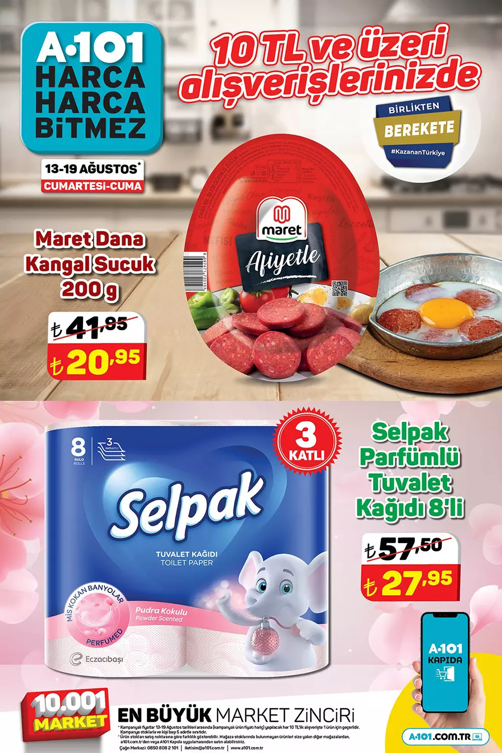 A101 den dev indirim! Yoğurt, peynir, sucuk, Tuvalet kağıdı, saç boyası... İşte 13 Ağustos 2022 fiyat listesi