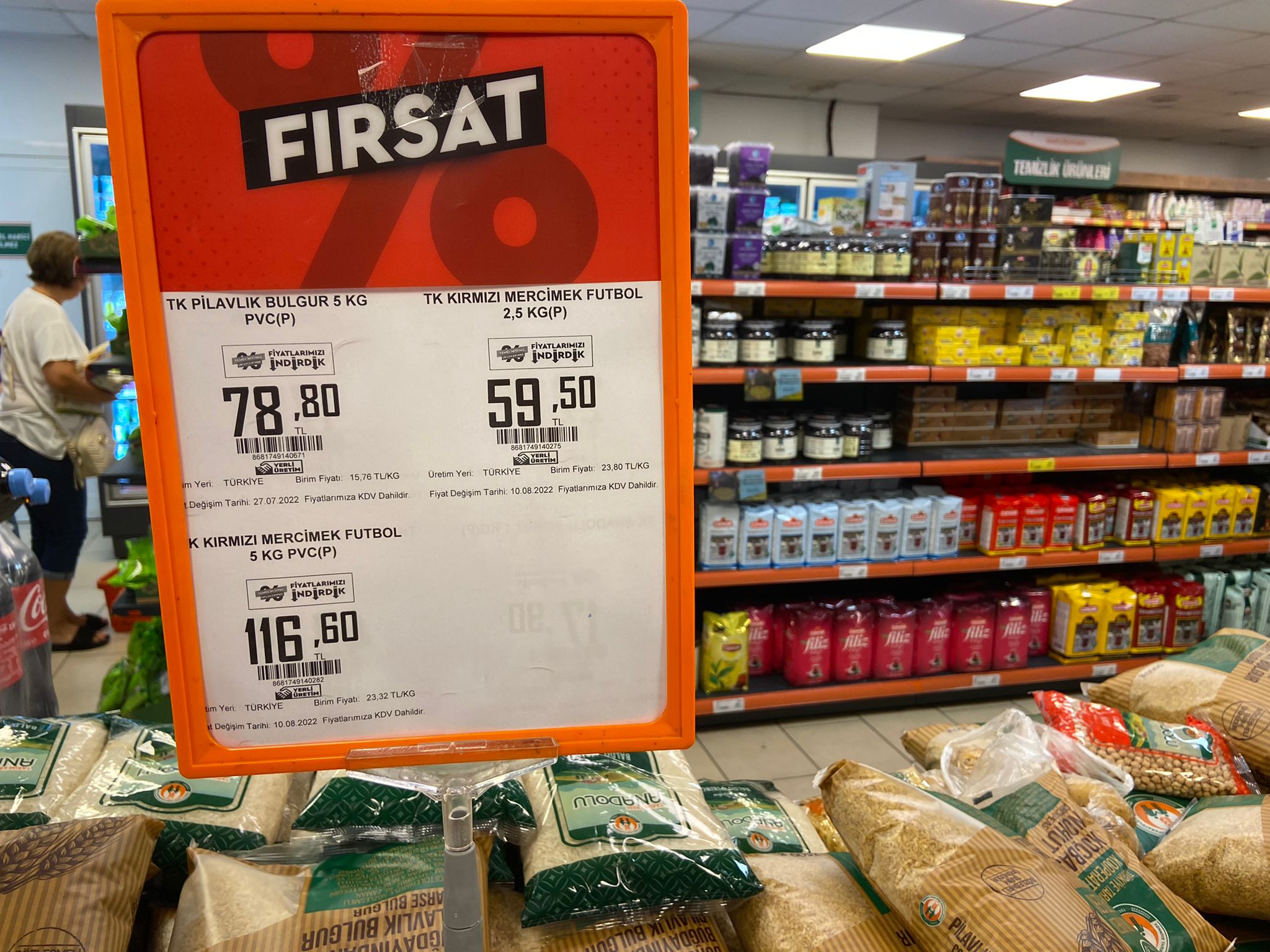 Tarım Kredi Kooperatifleri nde indirim başladı ama vatandaş beklediği fiyatı bulamadı!