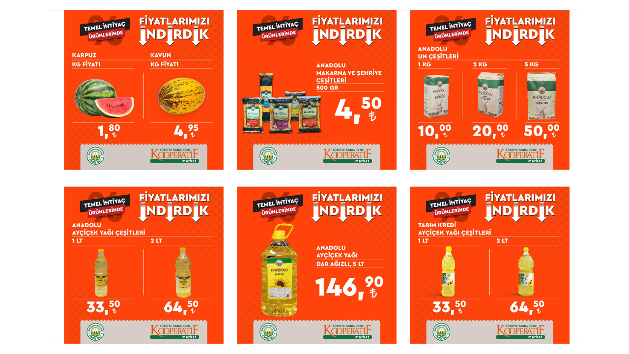Tarım Kredi nin 23 Ağustos aktüel ürünler kataloğu belli oldu! Bu dev indirim kaçmaz! 23 Ağustos 2022 fiyat listesi...