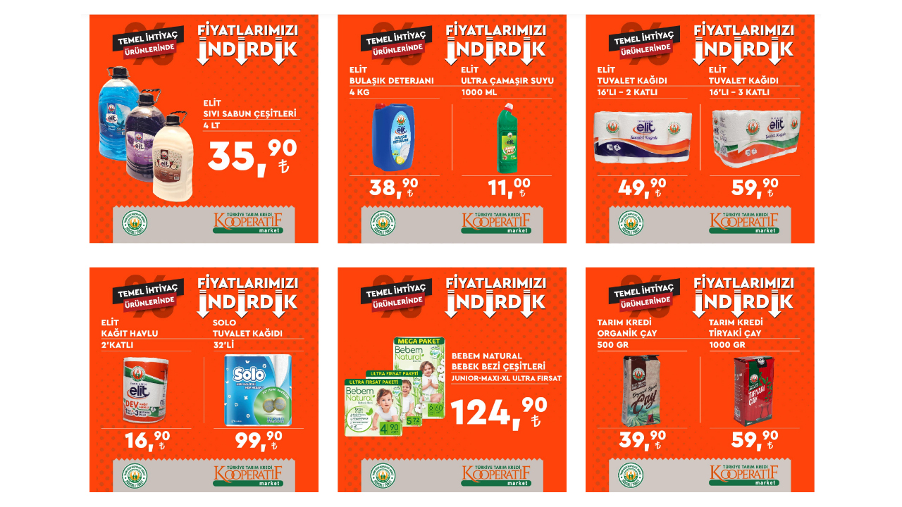 Tarım Kredi den çılgın indirim! Tarım Kredi 24 Ağustos kataloğu yayımlandı! İşte 24 Ağustos 2022 fiyat listesi...