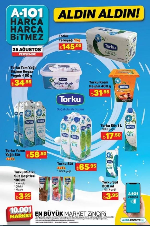 25 Ağustos 2022 A101 aktüel ürünler kataloğu yayınlandı! İndirimli ürünler yarın raflarda olacak!