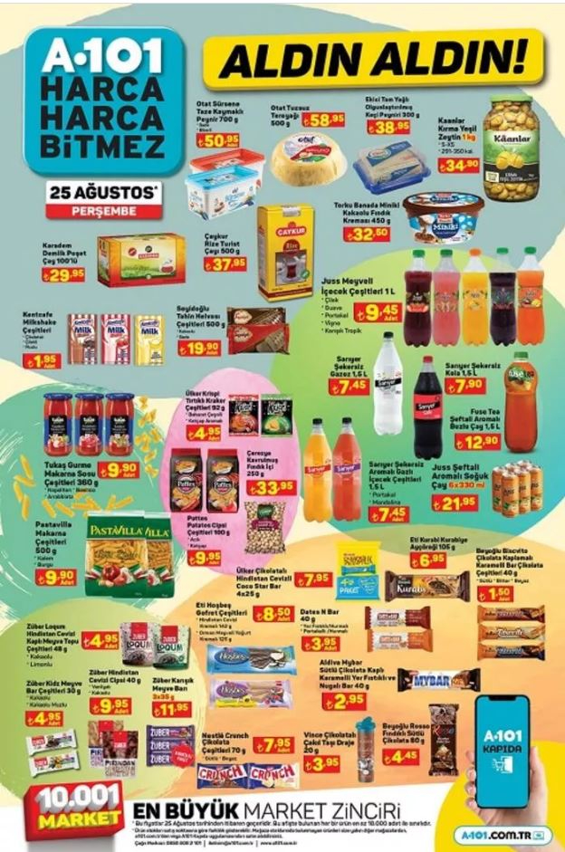 25 Ağustos 2022 A101 aktüel ürünler kataloğu yayınlandı! İndirimli ürünler yarın raflarda olacak!