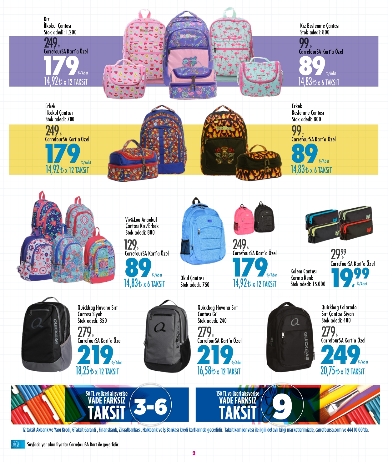 CarrefourSA’dan okul alışverişinde dev kampanya! İşte, 26 Ağustos 2022 kırtasiye fiyat listesi...