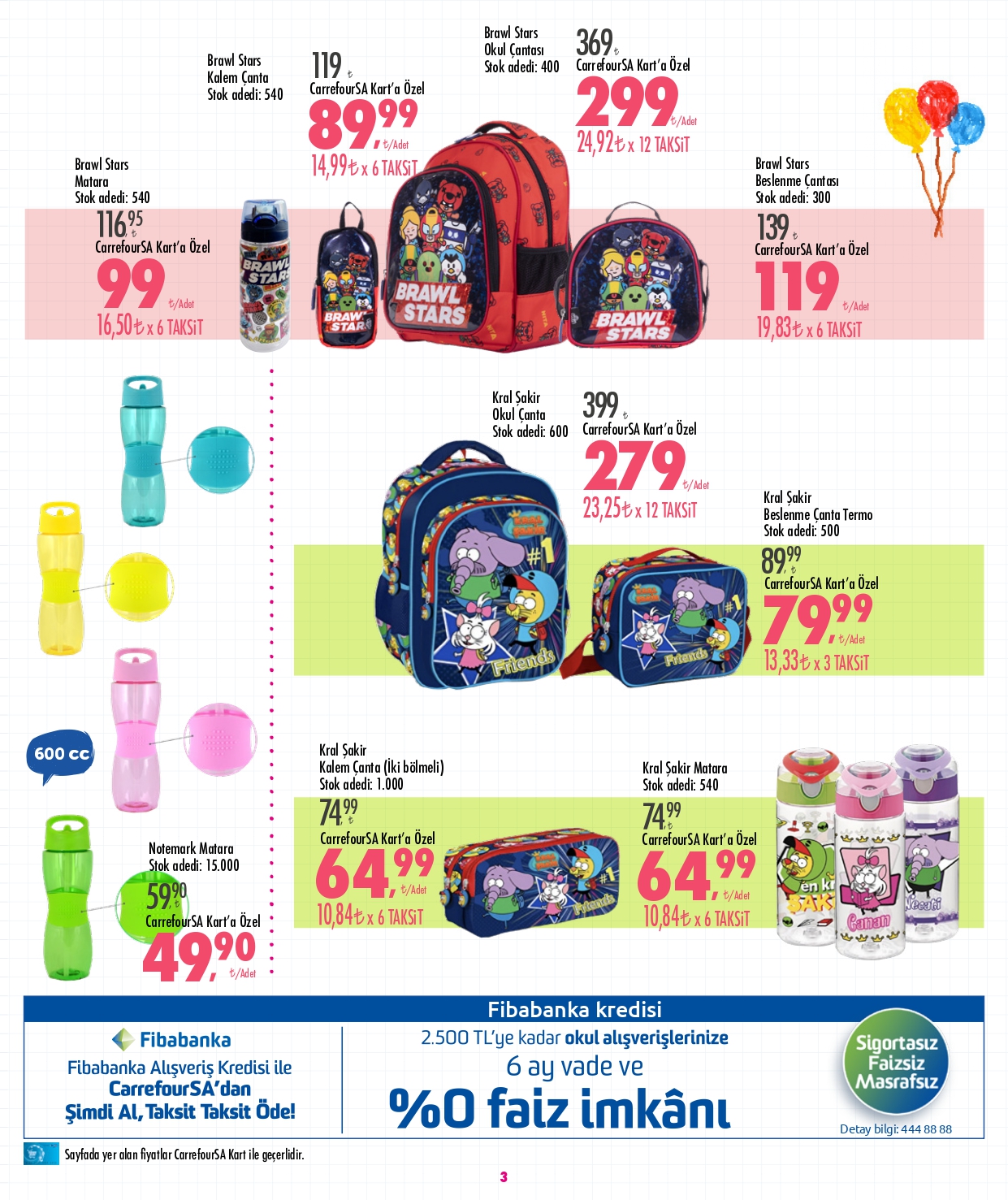 CarrefourSA’dan okul alışverişinde dev kampanya! İşte, 26 Ağustos 2022 kırtasiye fiyat listesi...