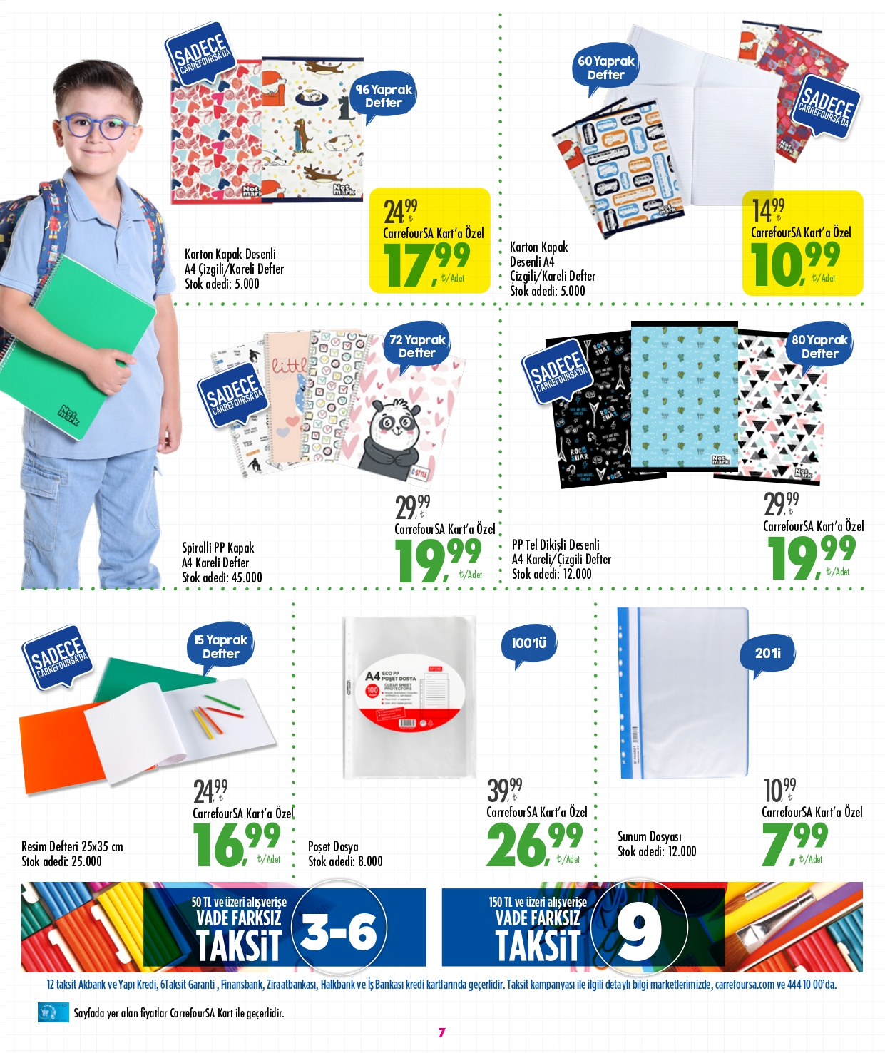 CarrefourSA’dan okul alışverişinde dev kampanya! İşte, 26 Ağustos 2022 kırtasiye fiyat listesi...