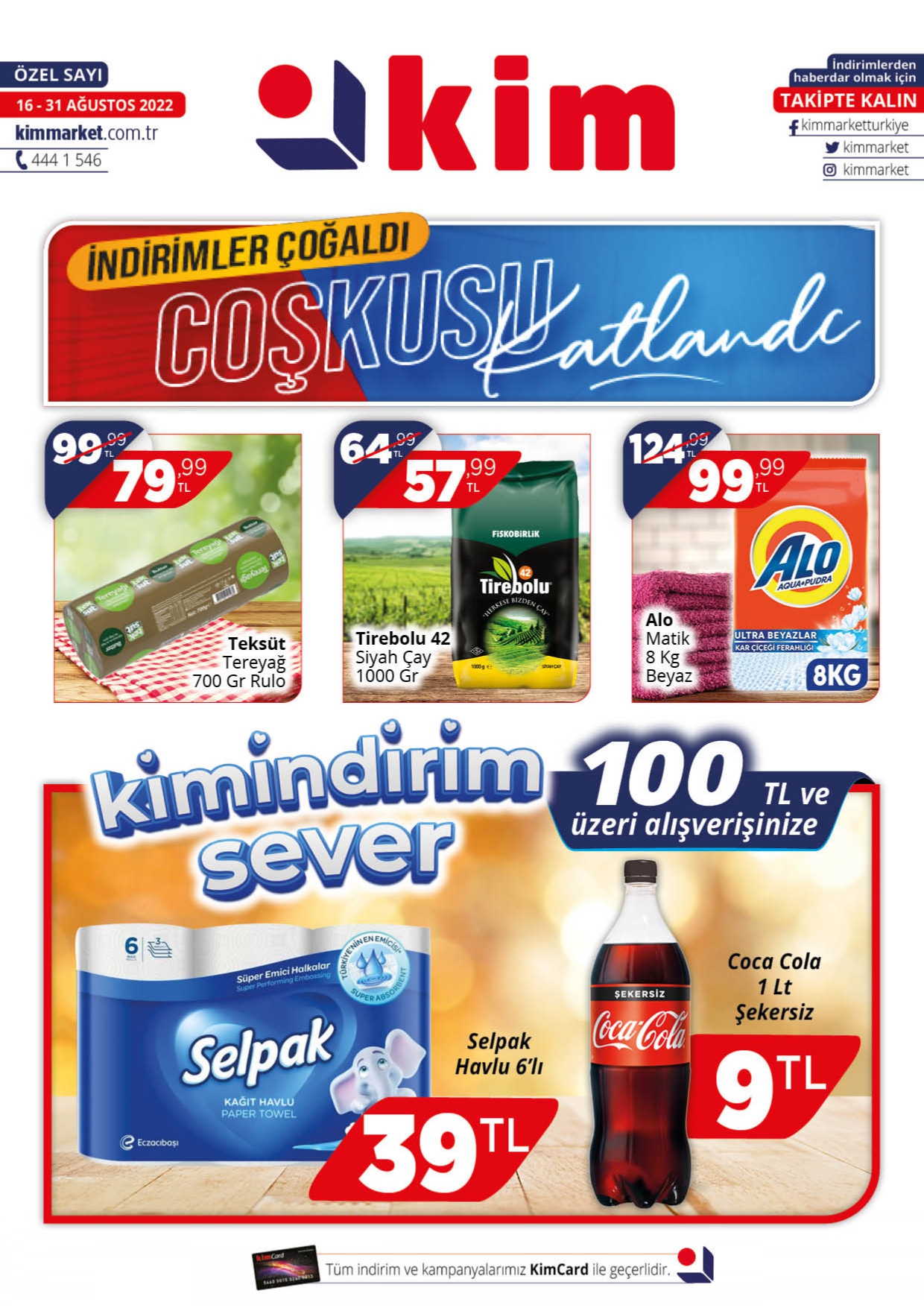 KİM Market dev kampanyalara devam ediyor! İşte, 27 Ağustos 2022 fiyat listesi...