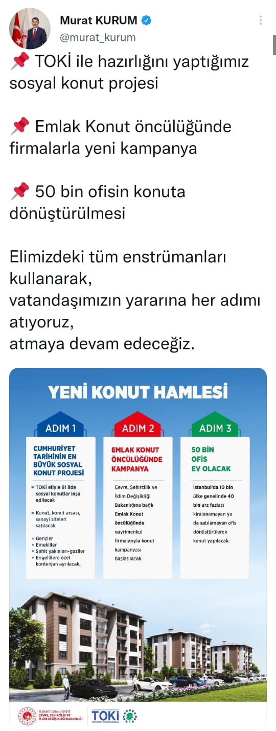 Üç adımda yeni konut hamlesinde geri sayım başladı! TOKİ 81 il projesinde son dakika! Ev alacaklar dikkat...