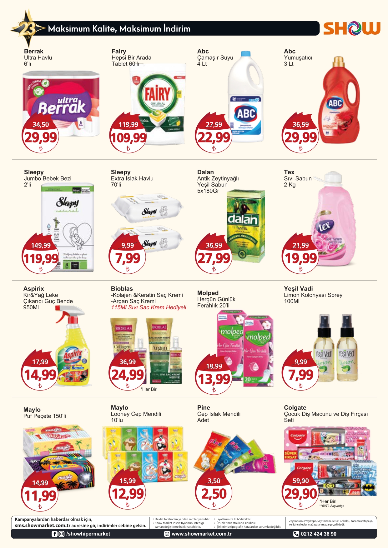 Show Market’ten kırtasiye ürünlerinde dev kampanya! İşte 30 Ağustos 2022 fiyat listesi...