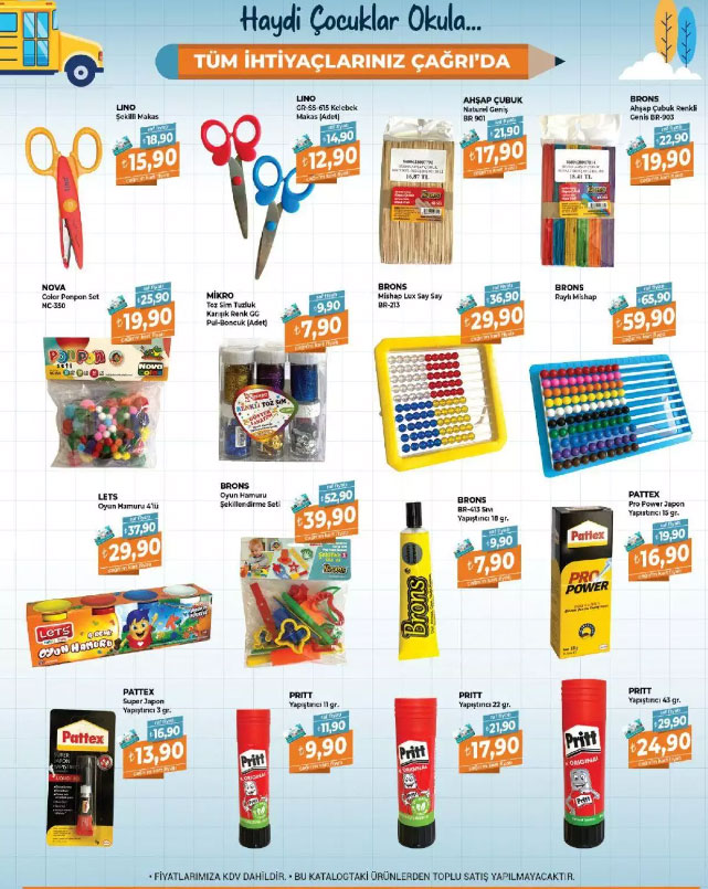 Okulların açılmasına son 5 gün kaldı! Çağrı Market kırtasiye ürünlerinde fiyatlar nasıl? 6 Eylül 2022 fiyat listesi..