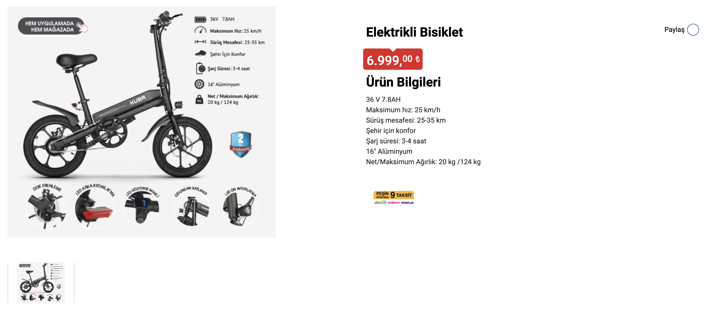 Elektrikli bisiklette dev kampanya! BİM’den kaçırılmayacak fırsat! İşte 7 Eylül 2022 fiyat listesi…