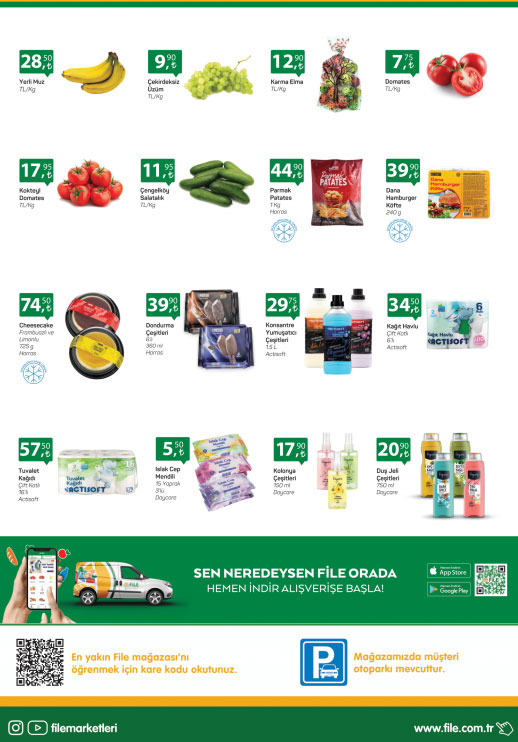 Market poşetlerinizi FİLE ile değiştirmeye hazır mısınız? 7 Eylül 2022 File fiyat listesi...