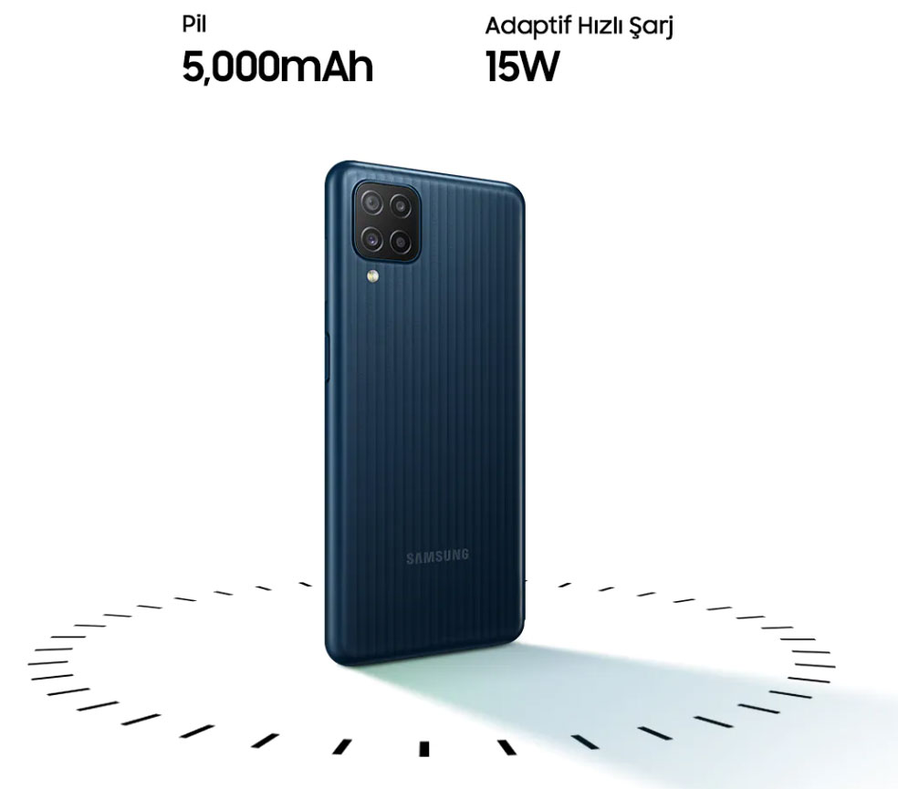 Uygun fiyatıyla, şık tasarımıyla işte Samsung Galaxy M12! CarrefourSA’ya özel fiyatıyla 8 Eylül 2022 fiyat listesi...