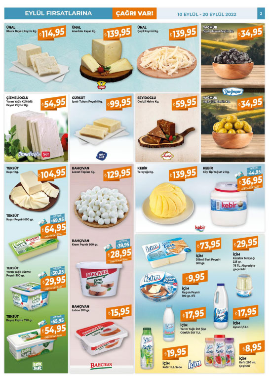 Çağrı Market yeni kataloğunu yayınladı! Acele edin bu fırsatı kaçırmayın! 9 Eylül 2022 fiyat listesi.