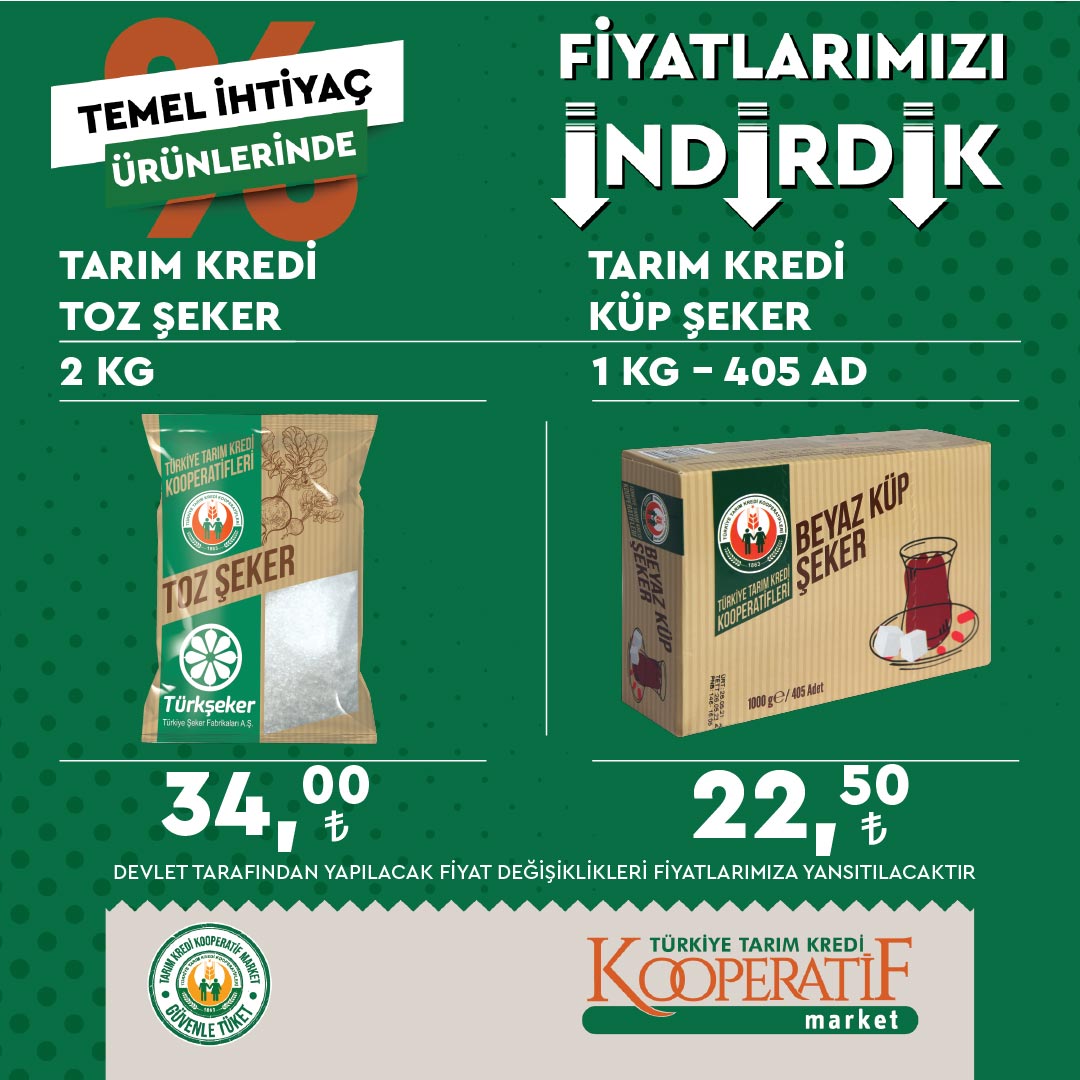 Tarım Kredi Market’in indiriminde son günler! Fiyatı 34 TL’ye düştü! 10 Eylül 2022 fiyat listesi…