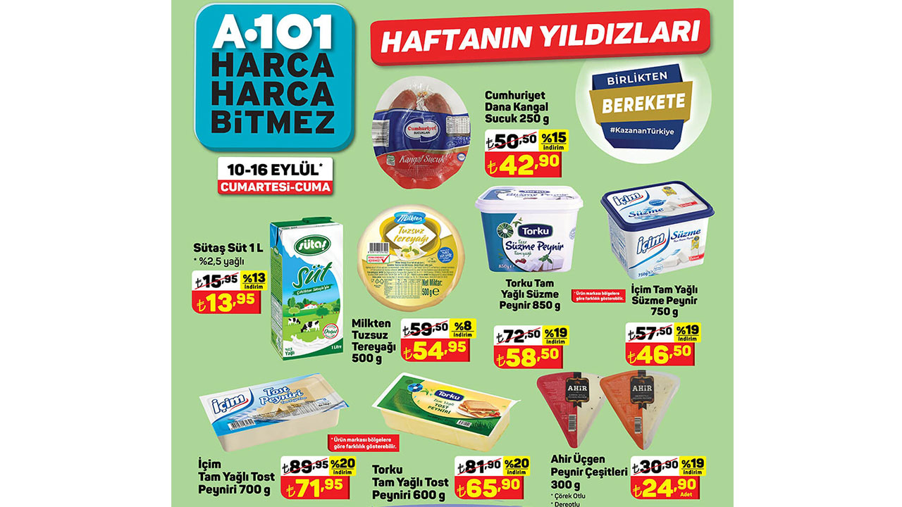 A101’de büyük indirim! Fiyatı 54,95 TL’ye indi! İşte 10 Eylül 2022 fiyat listesi…