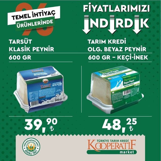 Tarım Kredi kataloğu indirimlerle dolu! İşte 2022 yeni Tarım Kredi Market indirimli ürünler kataloğu!