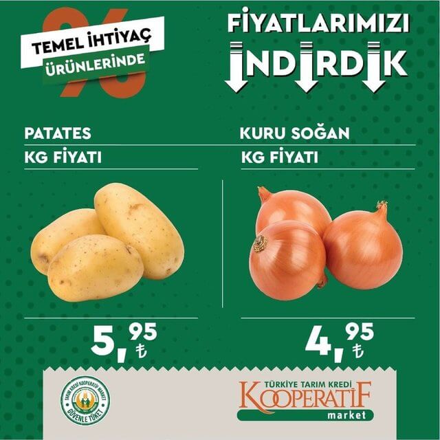 Tarım Kredi kataloğu indirimlerle dolu! İşte 2022 yeni Tarım Kredi Market indirimli ürünler kataloğu!