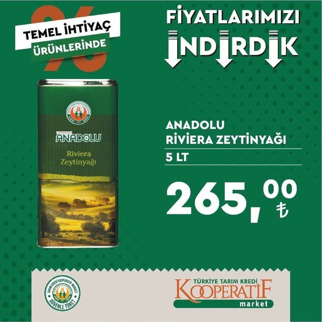 Tarım Kredi kataloğu indirimlerle dolu! İşte 2022 yeni Tarım Kredi Market indirimli ürünler kataloğu!