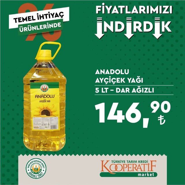 Tarım Kredi kataloğu indirimlerle dolu! İşte 2022 yeni Tarım Kredi Market indirimli ürünler kataloğu!