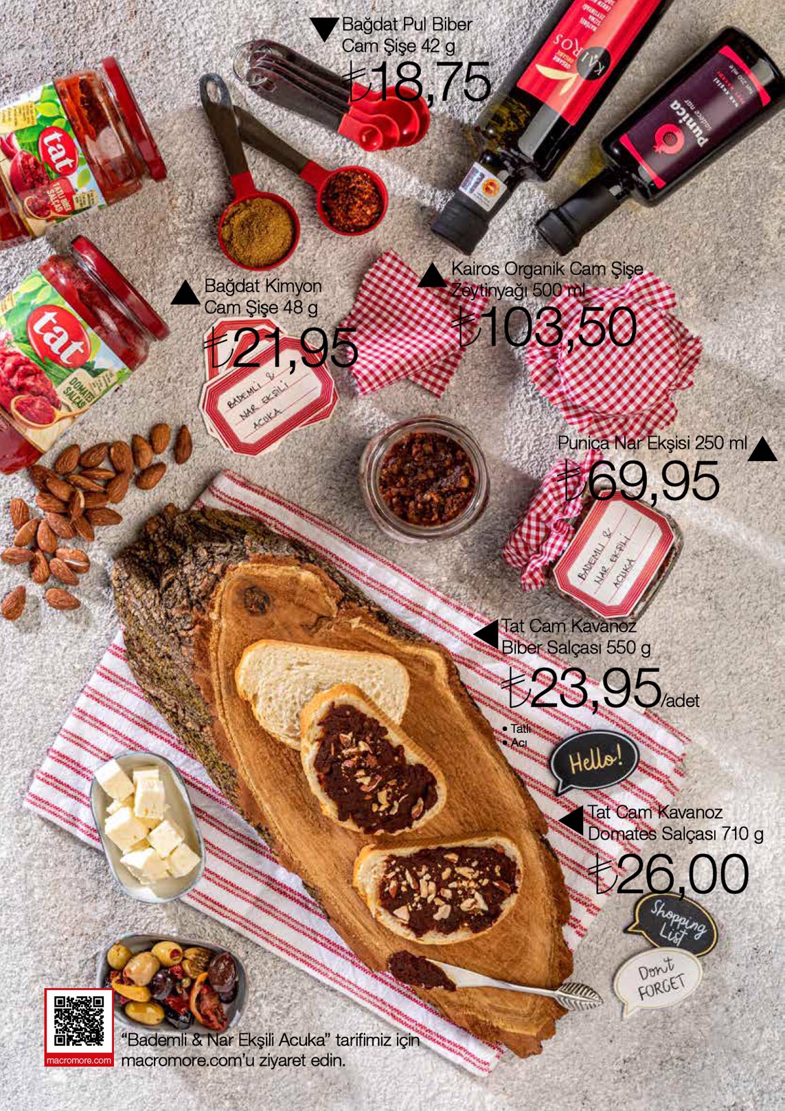 Macrostyle, evinize lezzet getiriyor! Macrocenter 12 Eylül 2022 fiyat listesi…