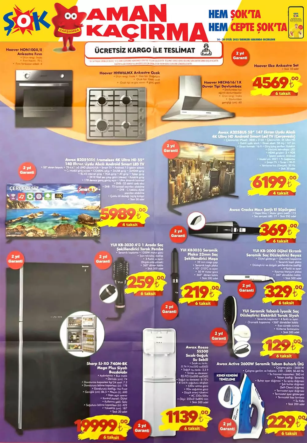 ŞOK Market Çarşamba kataloğu yayımlandı! Süt, zeytinyağı, bulgurda ŞOK indirimi! İşte 14 eylül 2022 fiyat listesi...