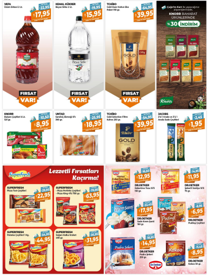 Sucuktan tereyağına, pirinçten zeytinyağına her şey indirimde! Çağrı Market 16 Eylül 2022 fiyat listesi....