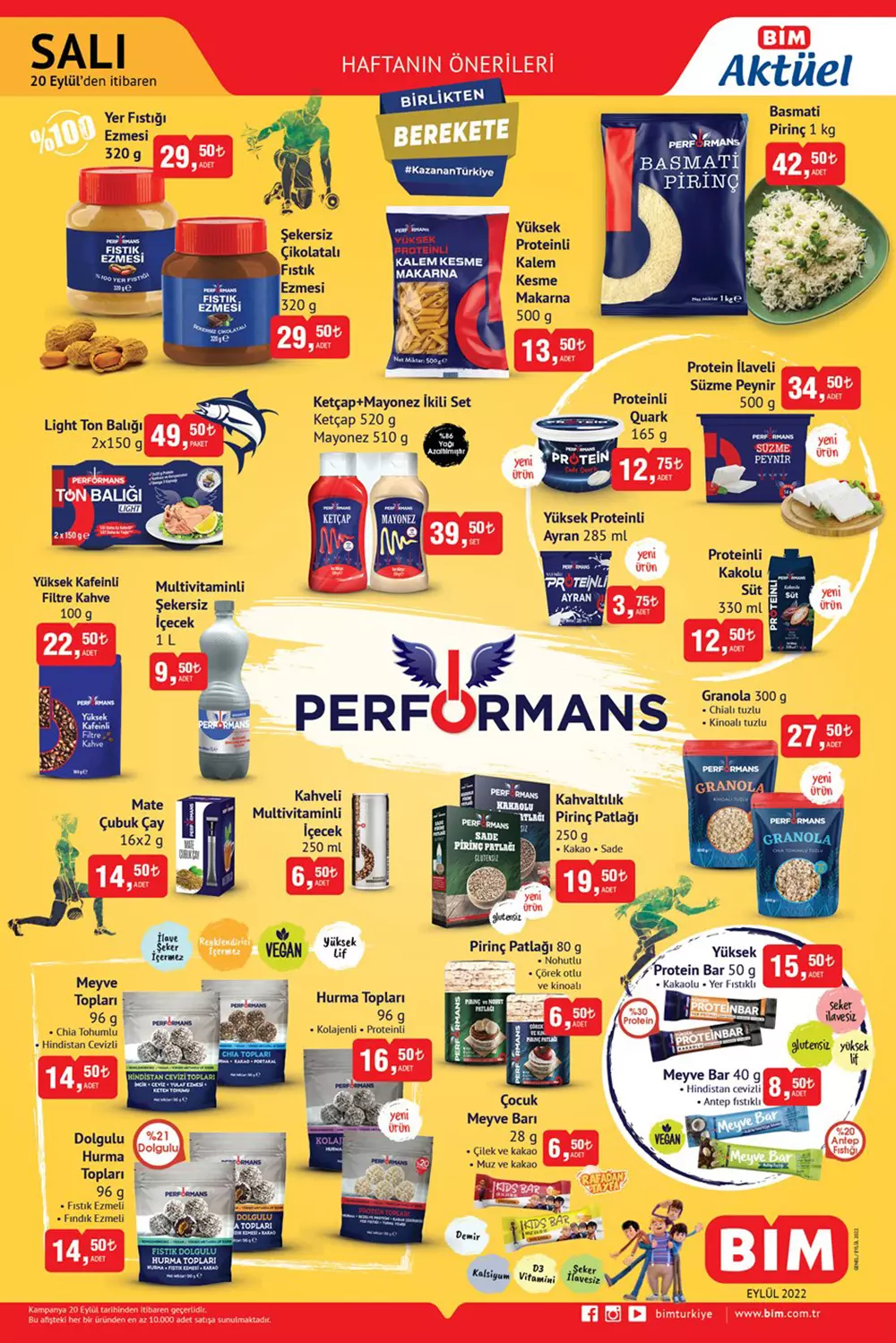 BİM Salı kataloğunda Birlikten Berekete kampanyası! İşte 20 Eylül 2022 fiyat listesi