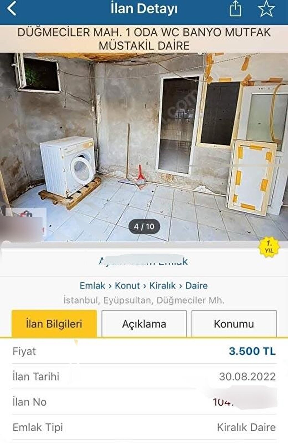 Ev kiralarında yeni rekor! 25 metrekare oda için 3 bin 500 lira kira!