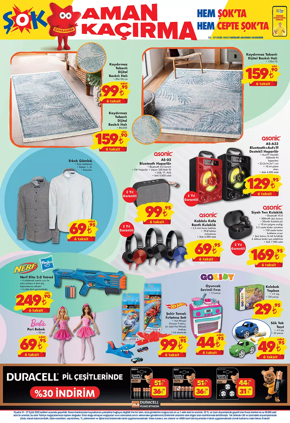 ŞOK Market te çılgın Çarşamba! İndirimli katalog açıklandı! Sakın kaçırmayın... İşte 21 Eylül 2022 fiyat listesi