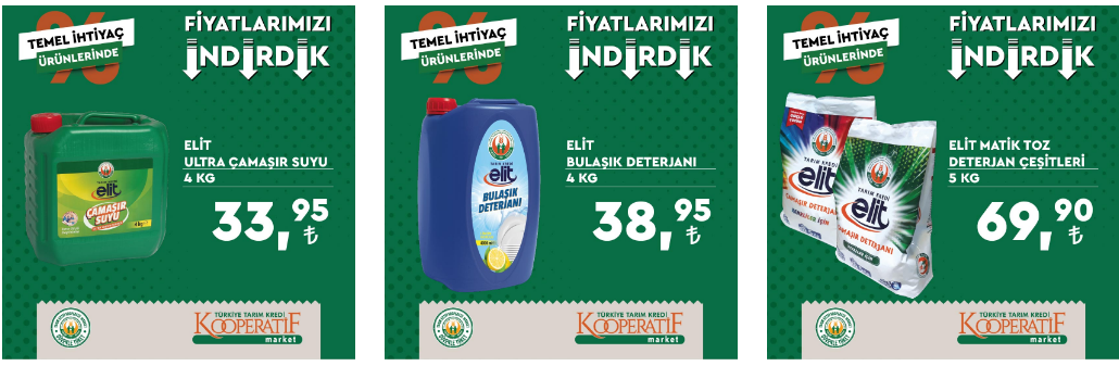 Tarım Kredi de ayçiçek yağı, şeker ve çayda dev indirim! 22 Eylül 2022 fiyat listesi...