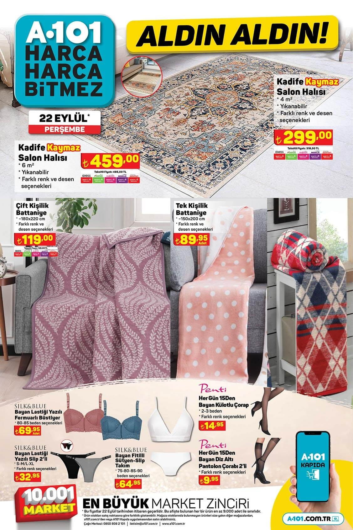 Stanley termoslarda, küçük ev aletlerinde A101 hafta sonu indirimi! A101, 23 Eylül 2022 fiyat listesi!