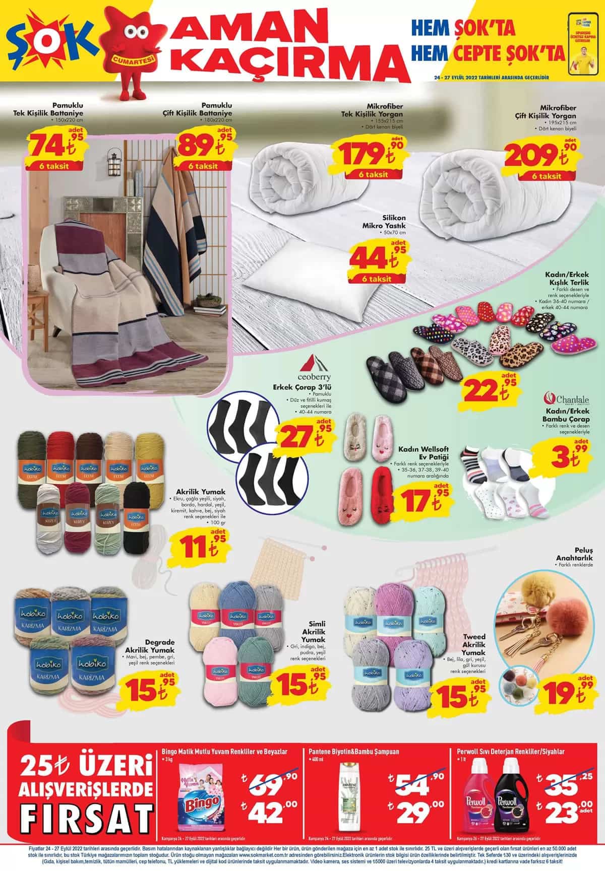 ŞOK Market’te çılgın hafta sonu! Bu fiyatlar kaçmaz! İşte 24 Eylül 2022 fiyat listesi...