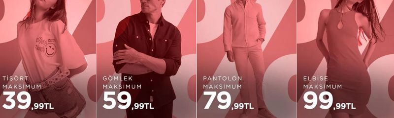 Defacto’da indirimlere ek sepette yüzde 25 indirim! Defacto 23 Eylül 2022 fiyat listesi