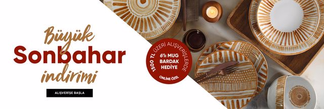 Kütahya Porselen’den çeyiz indirimi: yüzde 50! Kütahya Porselen 26 Eylül 2022 fiyat listesi