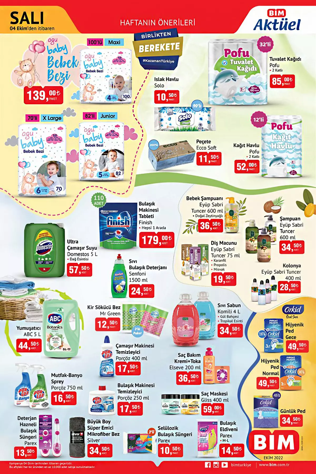 BİM online aktüel kataloğunda büyük indirim! Parfüm fiyatları dip yaptı! İşte BİM 4 Ekim 2022 fiyat listesi