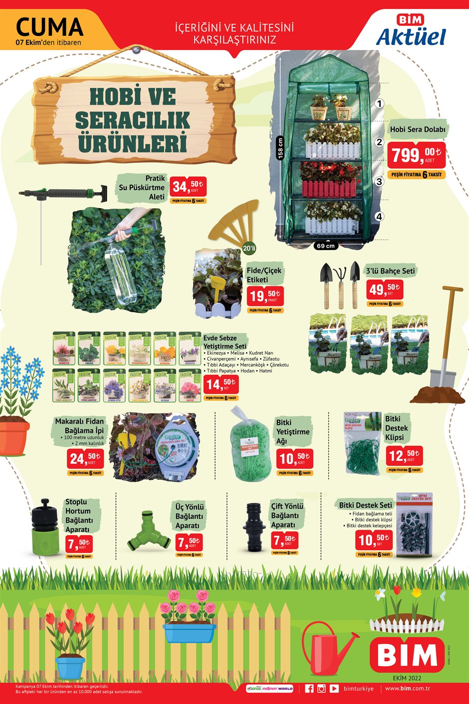 Bim yeni kataloğunu yayınladı! Bim 7 Ekim 2022 fiyat listesi