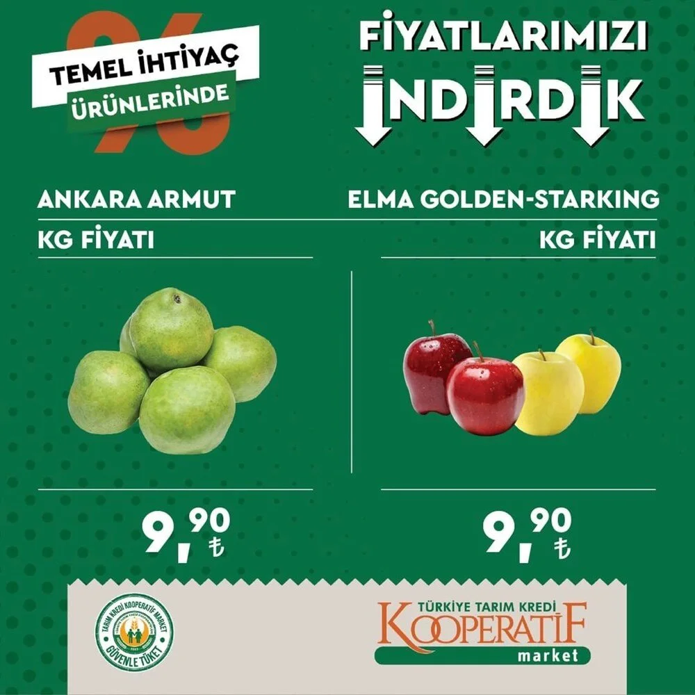 Tarım Kredi Market sosyal medyadan indirim listesini duyurdu! Sakın kaçırmayın! 3 Ekim 2022 fiyat listesi