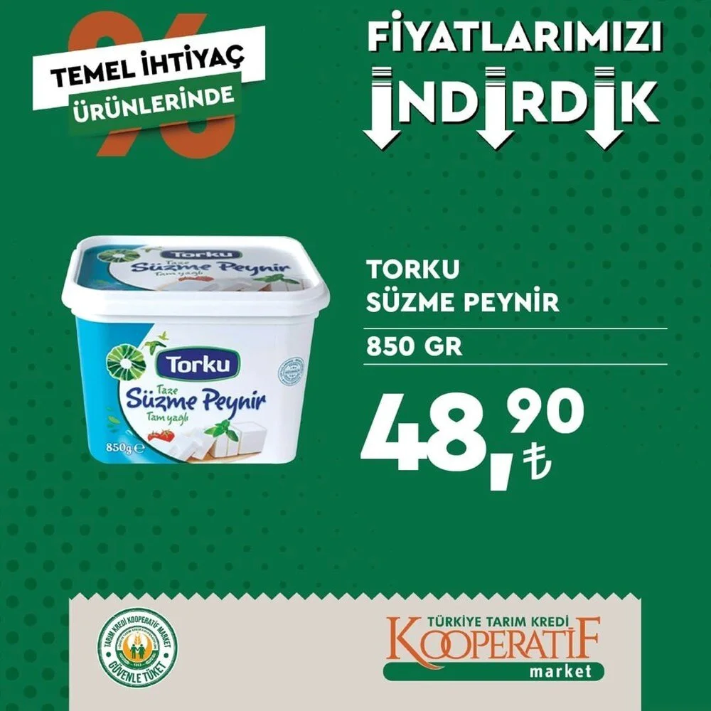 Tarım Kredi Market sosyal medyadan indirim listesini duyurdu! Sakın kaçırmayın! 3 Ekim 2022 fiyat listesi