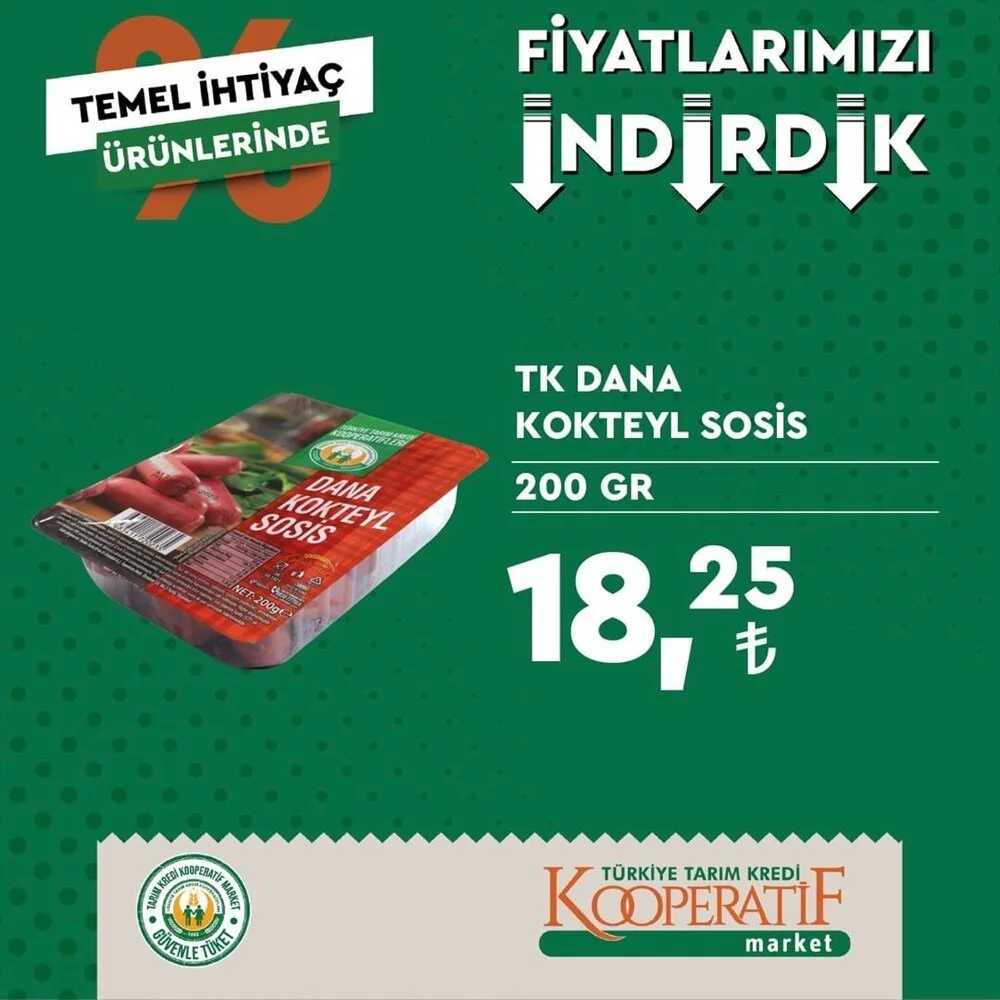 Tarım Kredi Market sosyal medyadan indirim listesini duyurdu! Sakın kaçırmayın! 3 Ekim 2022 fiyat listesi