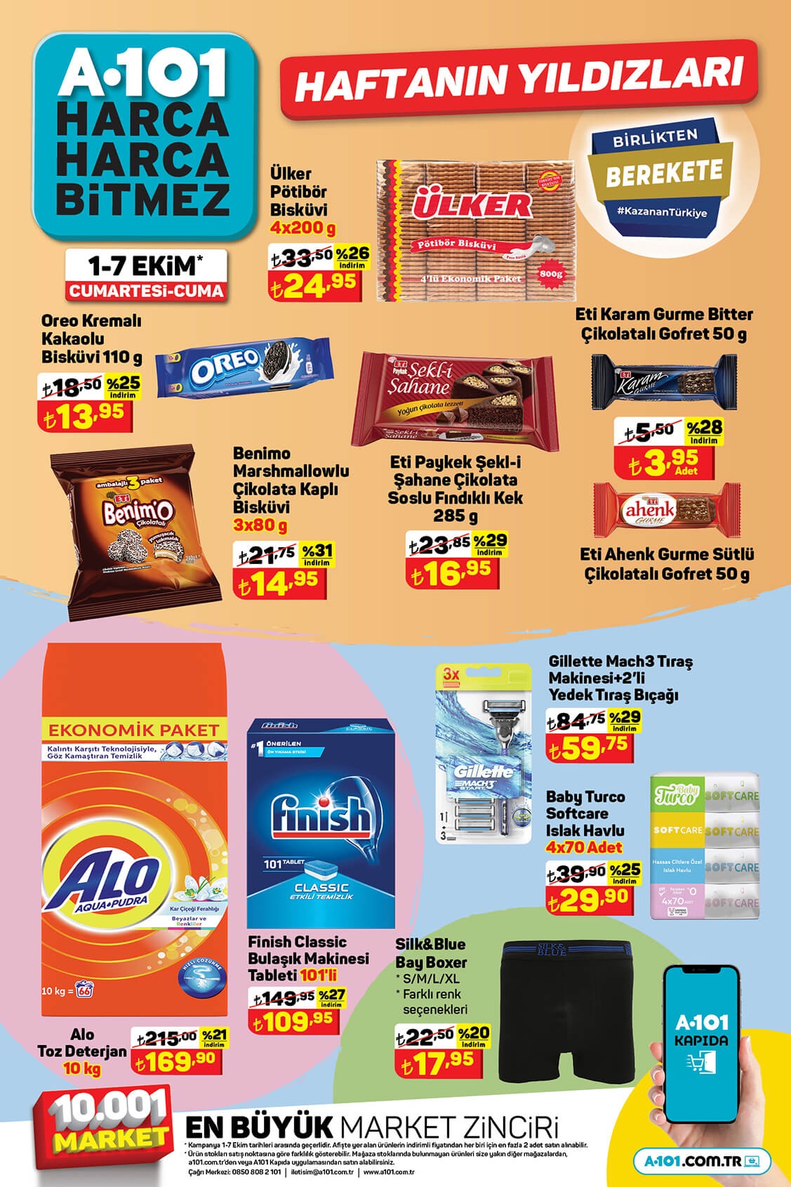 A101 de yüzde 30 a varan dev indirim! 2 kg toz şeker 45 TL ye düştü! 3 Ekim 2022 fiyat listesi