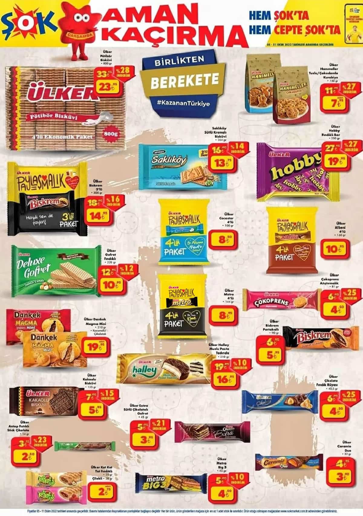 ŞOK Market te yüzde 40 a varan çılgın indirim! Pirinç, peynir, dana sucuk fiyatları çakıldı! 5 Ekim 2022 fiyat listesi