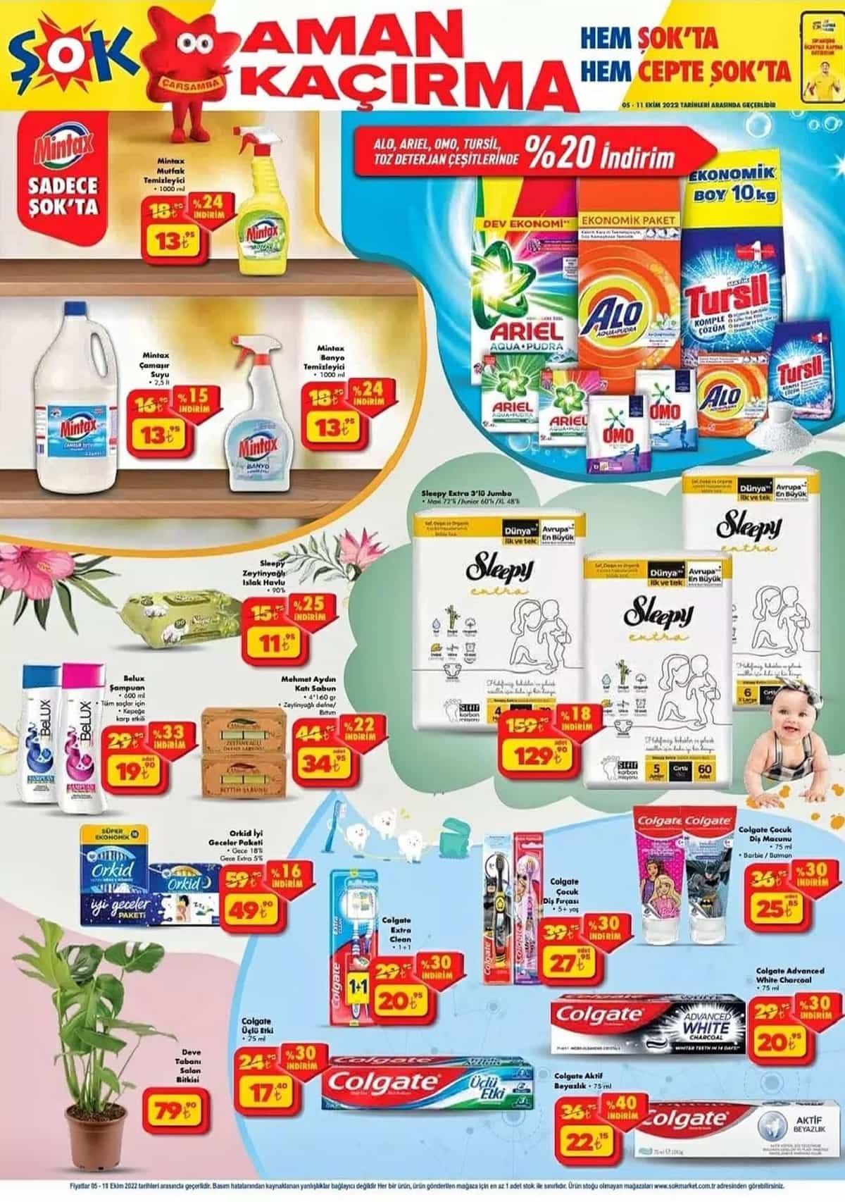 ŞOK Market yüzde 40 a varan indirimi patlattı! Duyan yarın ŞOK a koşacak! ŞOK 5 Ekim 2022 fiyat listesi