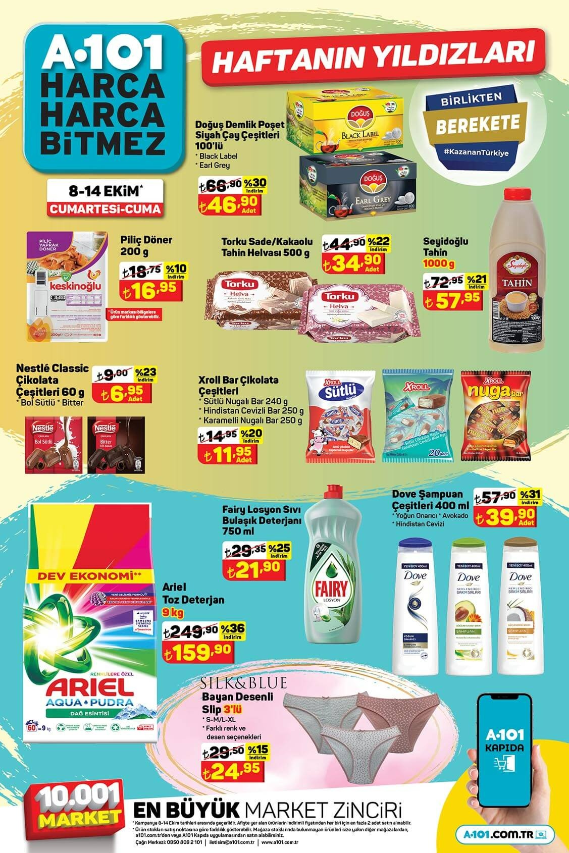 A101 den indirim sesleri fıkır fıkır geldi! A101 aktüel kataloğu 11 Ekim 2022 fiyat listesi...