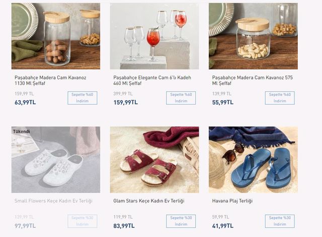 English Home’da fırsat ürünleri: sepette yüzde 60’a varan indirim! English Home 12 Ekim 2022 fiyat listesi..