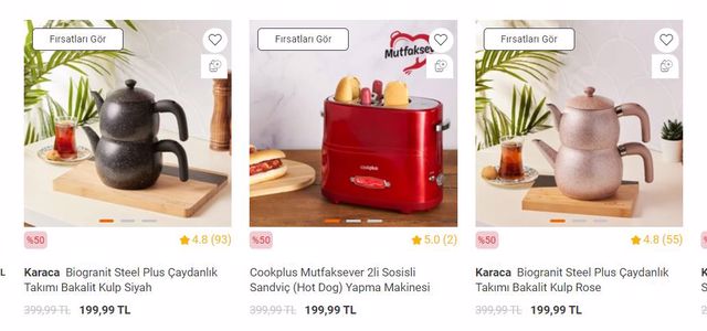 Karaca’da fiyatlar düştü: yüzde 50’ye varan indirim! Karaca 12 Ekim 2022 fiyat listesi