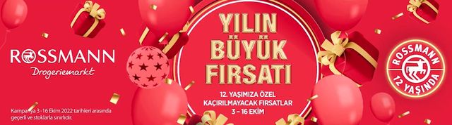 Rossmann’dan 12. yıla özel indirimli ürünler! Rossmann 13 Ekim 2022 fiyat listesi