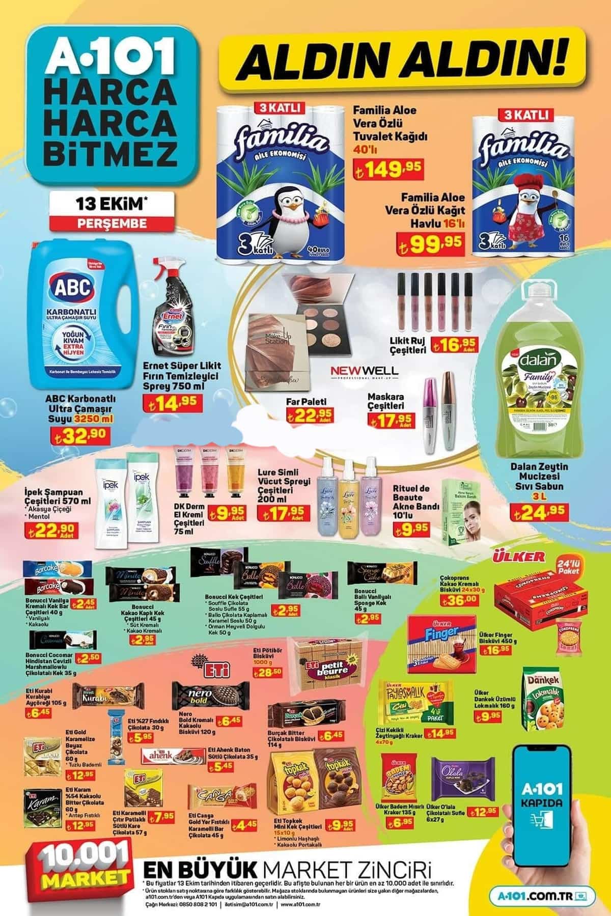 A101 in çılgın ürünleri bugün raflarda! 1 kg çay 59 TL! A101 aktüel kataloğu 13 Ekim 2022 fiyat listesi...