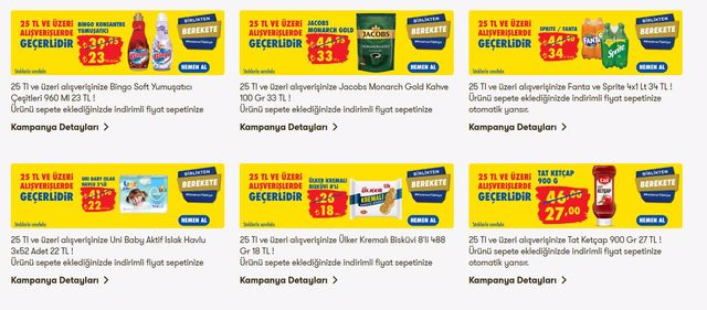 ŞOK market ten 25 TL ve üzeri alışverişe büyük fırsat! Şok market 14 Ekim 2022 fiyat listesi..