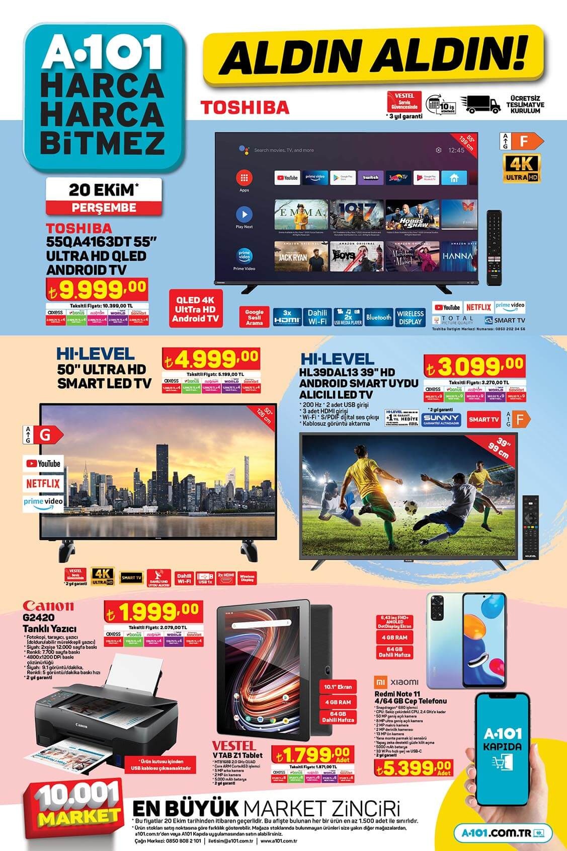 A101 indirimli aktüel ürünler kataloğu: Su arıtma cihazı 1.799 TL! Hemen bakın! A101 20 Ekim 2022 fiyat listesi...