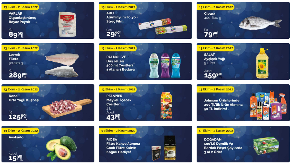 Metro Online Market te çılgın indirim! Balık, ayçiçek yağı, peynirde dev kampanya! 15 Ekim 2022 fiyat listesi